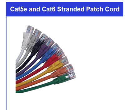 24 AWG Stranded Patch Cord
