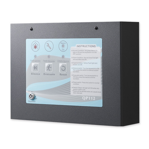 QP112-Conventional Fire Alarm Control Panel